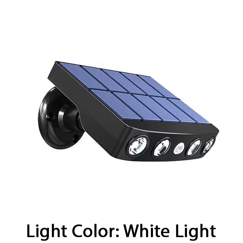 

Outdoor Solar Wall Lamp Courtyard Induction Lamp Night Work LED Lamp for Outdoor Courtyard Waterproof Lamp Simulation Monitoring белый