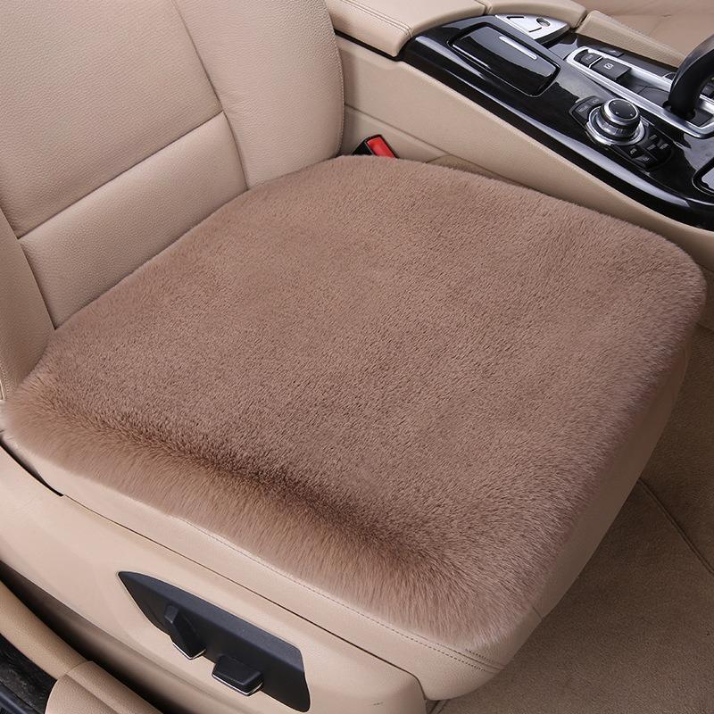 1 Stück Winter Autositzkissen, Kaninchenplüsch Warmes Sitzkissen