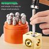 Jewelry Making Punch Set High Strength Steel Jewelry Forming Tool Perfect for Precisions Goldsmith Crafting and Projects
