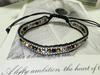 European & American Handmade Woven Crystal Retro Ethnic Friendship Bracelet for Women