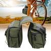 Fahrrad Hinterradtasche Pack Mountainbike Gepäckträger Gepäck Aufbewahrungsorganisator FahrradzubehörMilitär