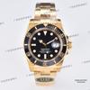 Pánské mechanické hodinky Rolex Submariner zelené a černé