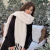 New plaid scarf women's winter warmth and cold protection advanced sense Korean couple scarf student versatile man