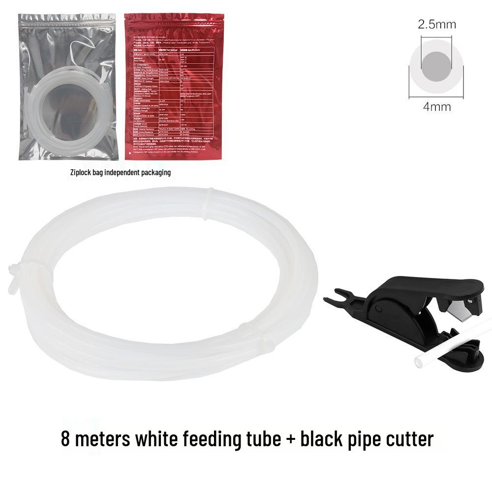 Tofu Bamboo Filament Tube for 3D Printer, PTFE Guide Tube, 2.5*4mm, P1P AMS A1 Mini