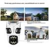 Outdoor 12MP Cameras Wifi IP Three Lens PTZ Auto Tracking Security Protection Smart CCTV Video Icsee Surveillance