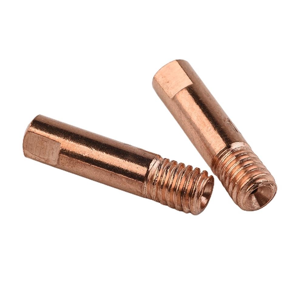 Premium MIG-Schweißbrenner Verbrauchsmaterialien 10 Stück MB15AK 0,6 1,2 mm Kontaktdüsen