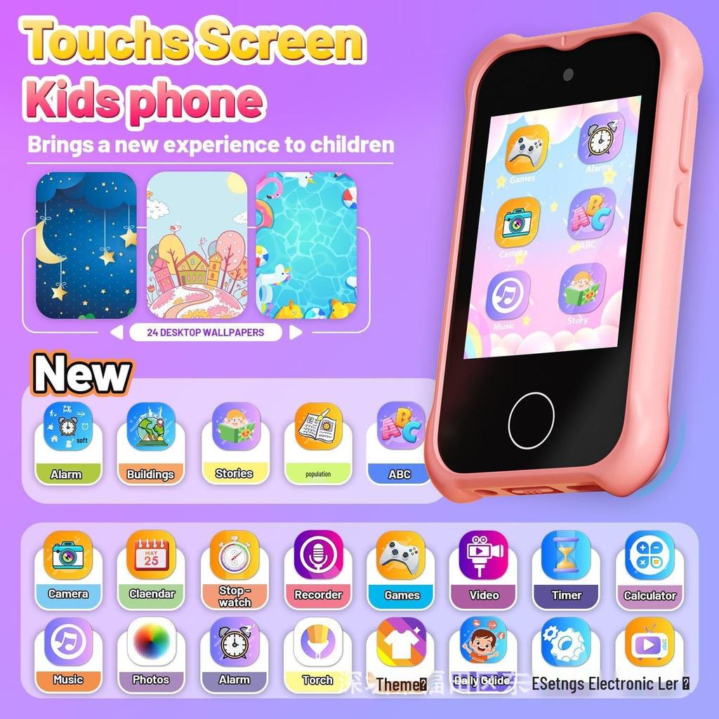 Unicorn & Shark S3 Kids' Touchscreen Phone Camera Toy
