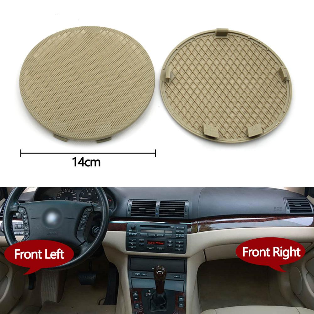 E46 Car Interior Front Left Right Door LoudSpeaker Speaker Cover Replacement For BMW 3 Series 1998-2006 51418213911 51418213912