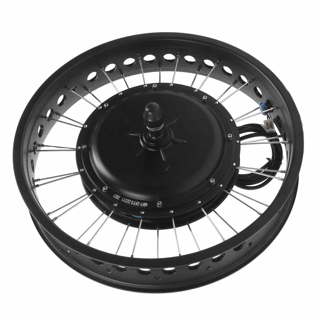 Electric Bike Conversion Kit for 20inch Front Wheel Color Screen Low Noise Brushless Motor 48V
