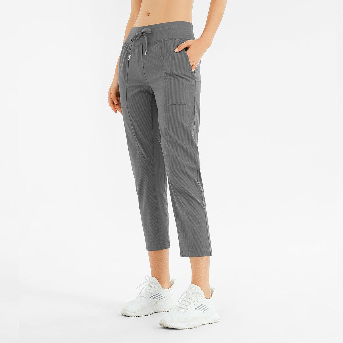 

Женские быстросохнущие укороченные спортивные брюки Cloud-Feel - летние облегающие для танцев, бега, йоги Medium