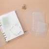 2pcs DIY Spiral Binder Divider Page Separator PP Refill Spiral Page Binder Indexing Cards  Student