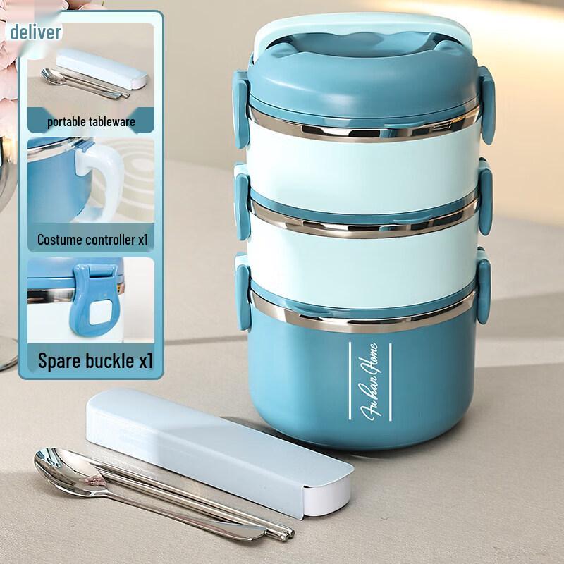 Stainless Steel Portable Thermal Lunch Box