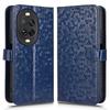 For Huawei Nova 14 Ultra 5G Wallet Case Dot Pattern Imprint PU Leather Phone Cover with Wrist Strap