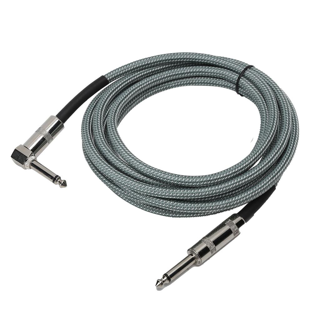 JORINDO Guitar Cable 6.35mm Male 1/4in Electric Musical Instrument Amplifier Cord Accessory