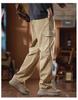 Shanggu Men's Retro Waterproof Loose Casual Pants for Autumn and Winter