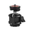 Multi functional Mini Ball Head 360 degrees Rotatable Aluminum Alloy Ballhead Adapter Tripod Head 1 4 Inch Screw &