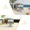 Japanese Pagoda Lantern Stone Sculpture Miniature Zen Garden Decor Aquarium Landscaping Ornament for Indoor Outdoor Garden