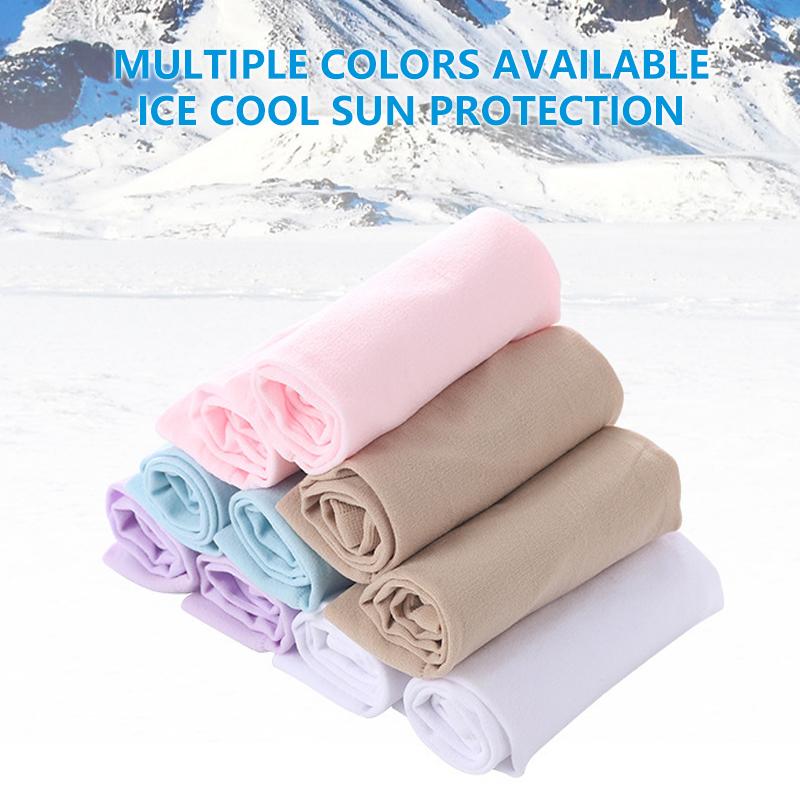 2pcs Summer Arm Sleeves Unisex UV Protection Cool Thin Arm Sleeves Active Ultra-Light Men and Women Ice Silk Sleeves Outdoor Activity Active
