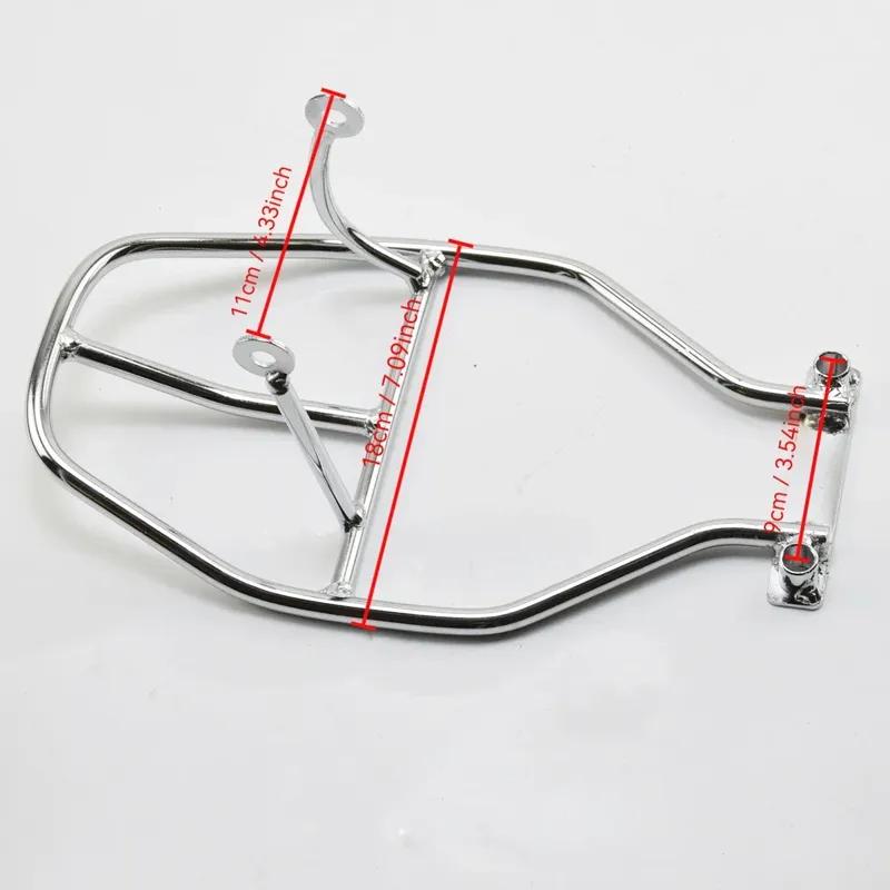 Motorcycle Baja Bike buttom Engine protection base plate Bracket solid Tail rack support For Honda Baja Trail Mini Bike