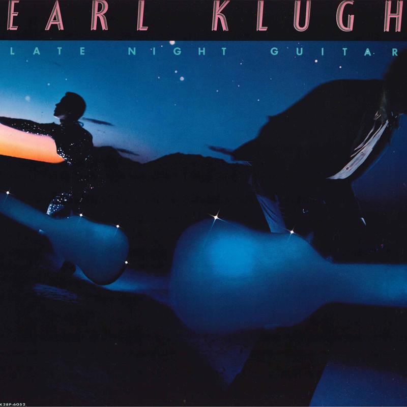 LP Record EARL KLUGH - Late Night Guitar K28P6052 LIBERTY 1980 Japan Obi Jazz Used