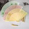 Portable Chinese Qipao Dance Fan: Small, Carry-On, Hollowed-Out Folding Design