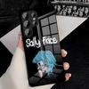 S-Sally Face Handyhülle Für Samsung A25 A13 A33 5G A54 A36 A35 A56 A52 A14 Stoßfeste Glasabdeckung