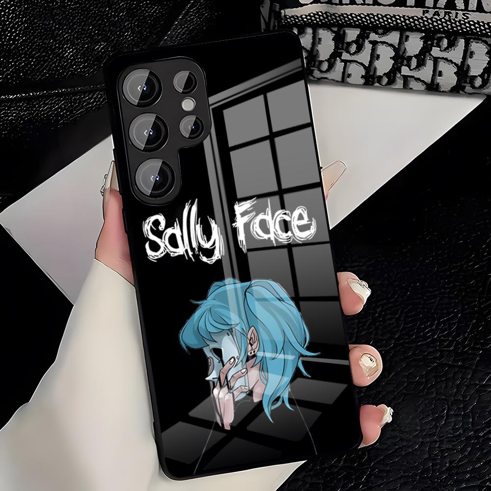 S-Sally Face Handyhülle Für Samsung A25 A13 A33 5G A54 A36 A35 A56 A52 A14 Stoßfeste Glasabdeckung