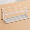 Carbon Steel Drain Cup Holder Upside-Down Design Stable Base Quick Drying Cup Rack Tea Cup Organizer