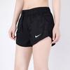 Nike Breathable Casual Running Shorts With Belt Design Women Bottoms Black CJ2430-010