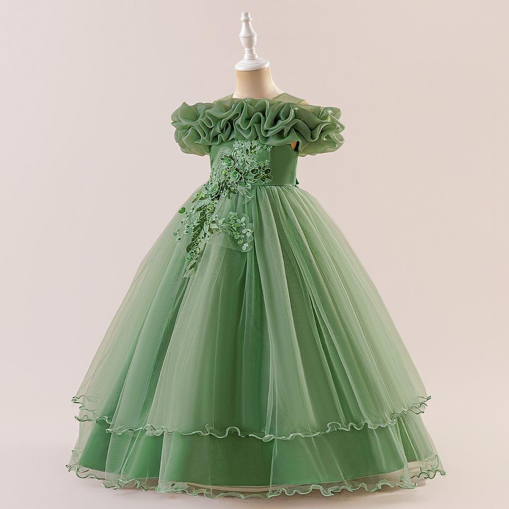 Girls Princess Gown Performance