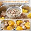 Skimmer Spoon Filter Grease Foam Fine Mesh Stainless Steel Sieve Colander, Extra Fine Strainer With Handle Handheld Fry Oil Filter for Cooking Sieve