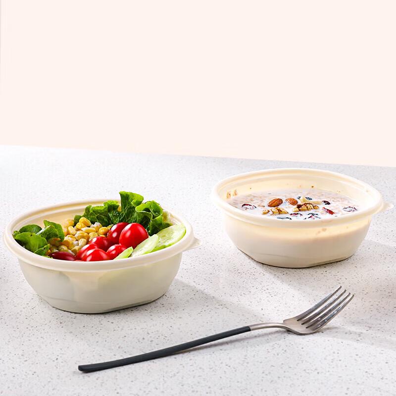 Jiemengzhe 550ml Biodegradable Takeaway Bowls