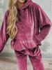 Autumn Winter New Velvet Casual Set Long Sleeve Women's Clothing
