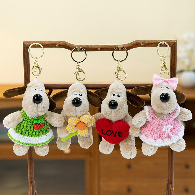 Keychain Wallace Gromit Toy Cartoon Designs Textures Pendant Gift Decoration