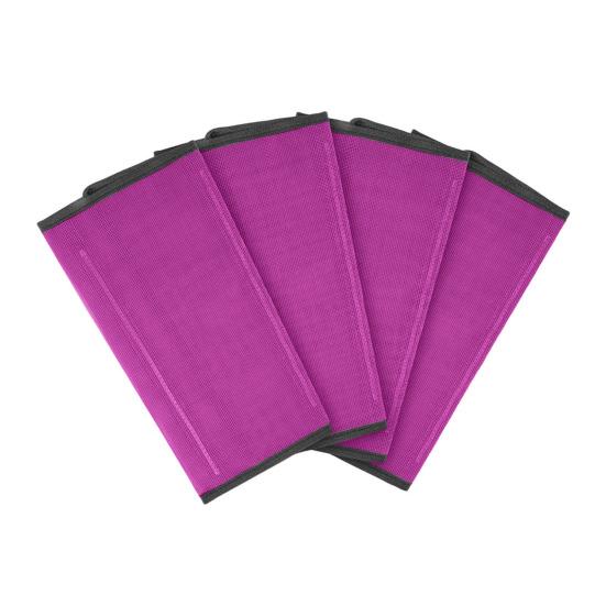 4Pcs Summer Horse Boots Fly Stomping Flies Breathable Reduce Bites Horse Mesh фиолетовый