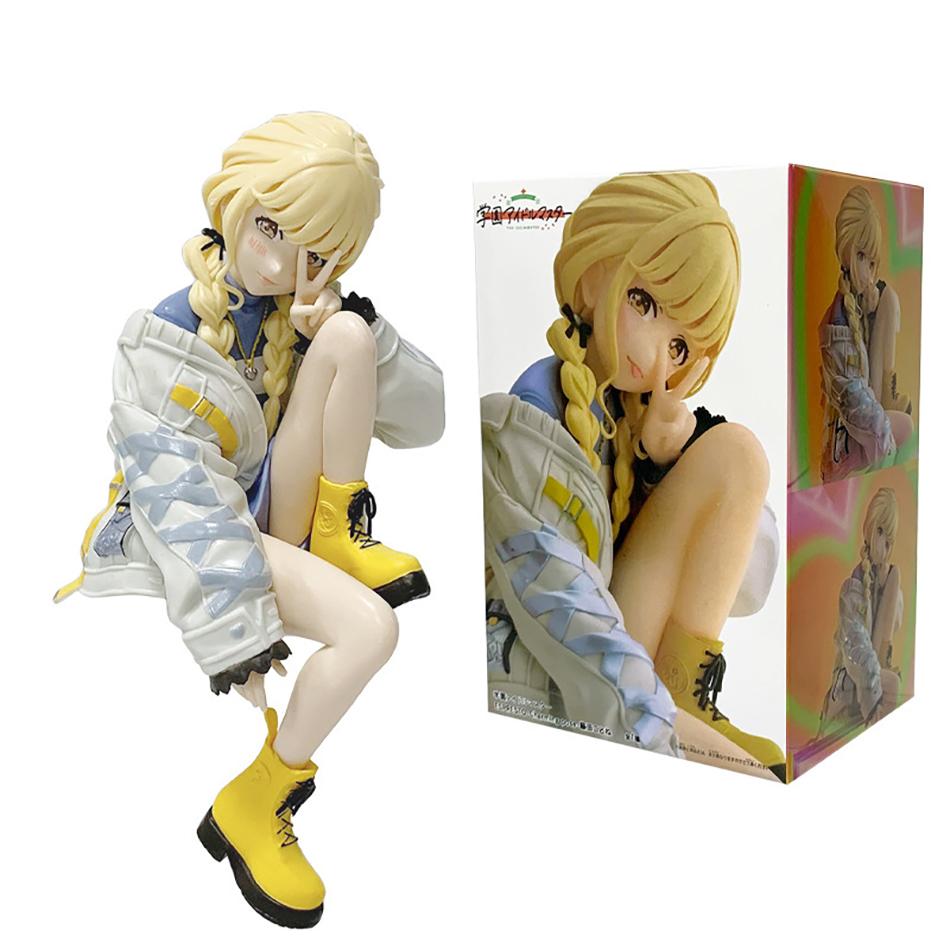 17cm Kotone Fujita Anime Adorable And Beautiful Girl Figure School Idol Master Collectable Desktop Decor Figure Toy Kid Birthday Present