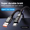 120W USB Type C Data Cord Ultra Fast Charging Cable  Digital Display Cable For Macbook Pro Xiaomi 14 Oneplus Samsung