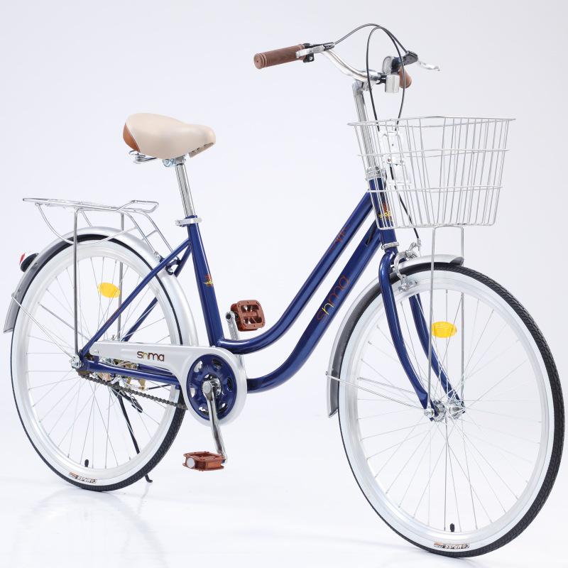Sanhe Horse 24/26-inch Unisex Commuting & Shopping Bike with Variable Speed and Lightweight Design