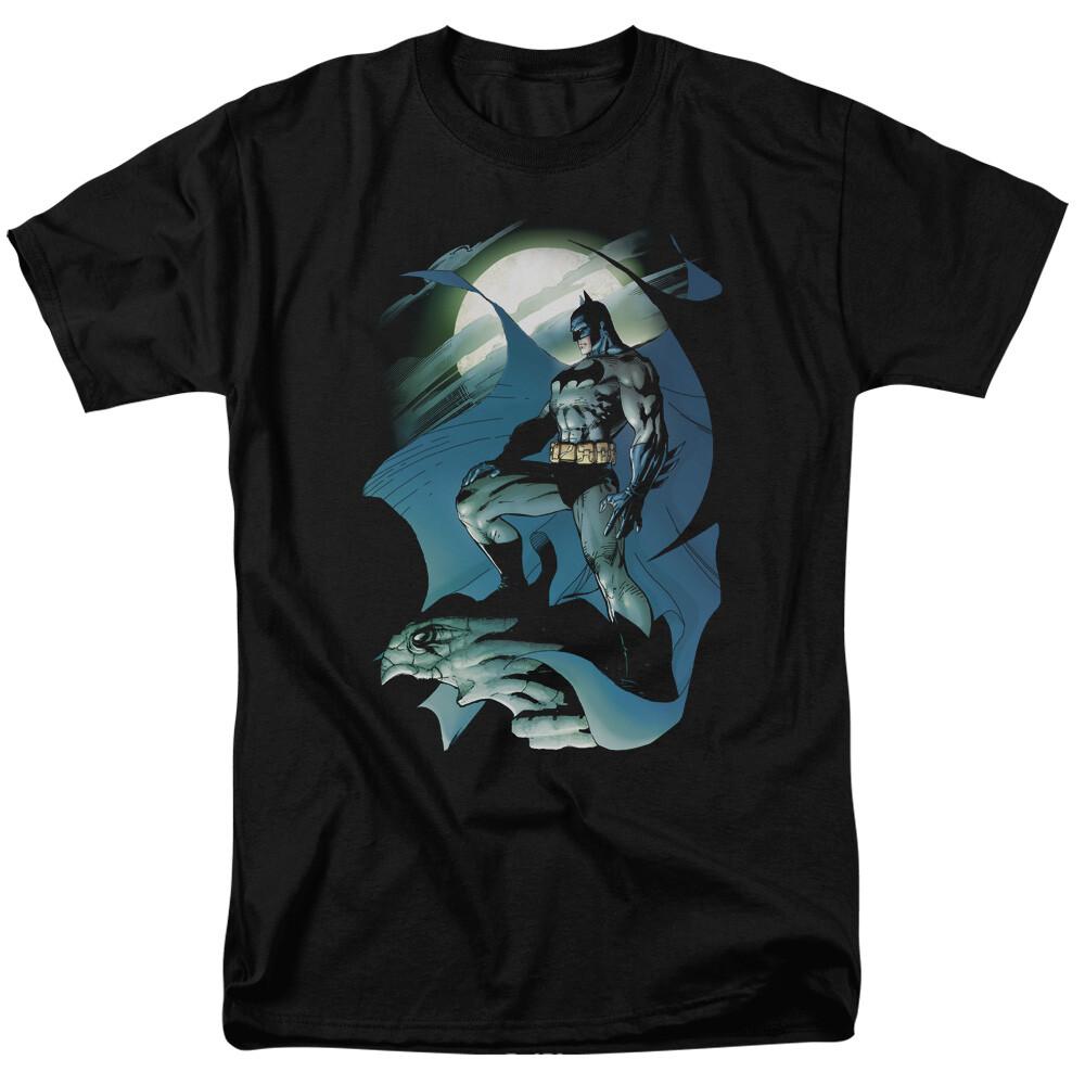 Batman Glow Of The Moon T Shirt Licensed Comic Book Tee Black XL