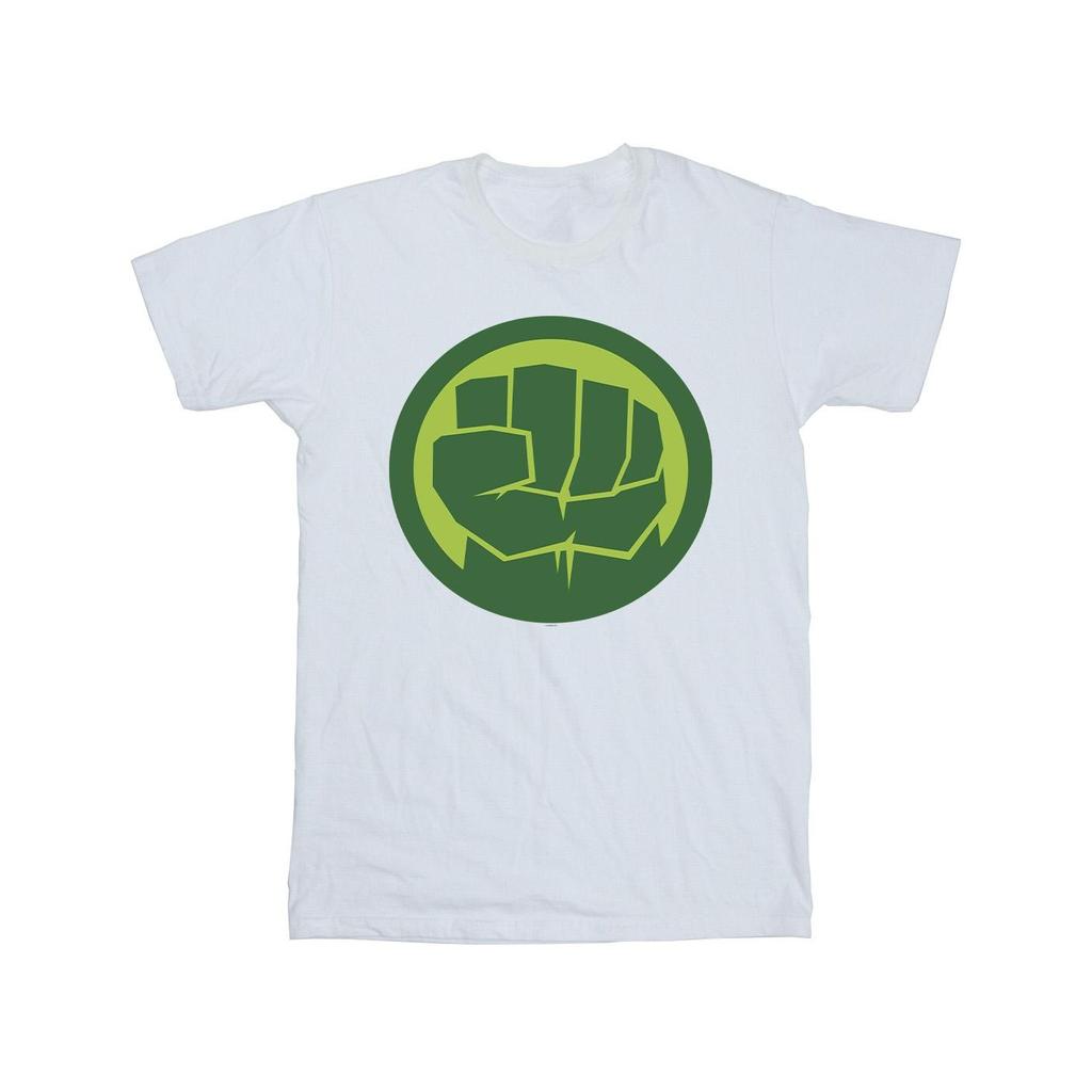Marvel Boys Hulk Chest Logo T-Shirt