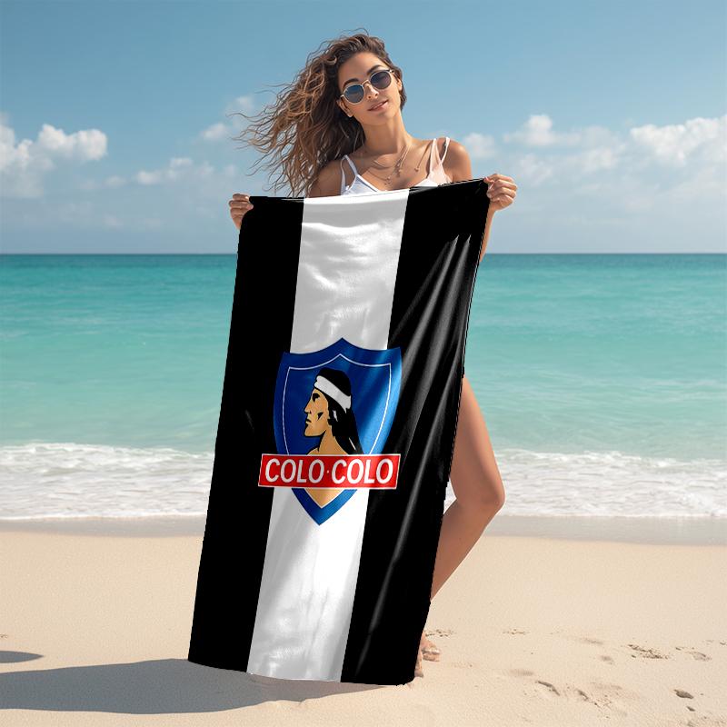 1 Stück Fußballmannschaft (34) Strandtuch, Bequem und Dick, und Schwimm-/Bade-/Picknick-/Campingtuch, Geeignet für Meeresstrand