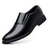 Fashion Handmade Casual Leather Men's Loafers Elegantes Dress Shoes Wedding Slip on Flats Pointed Toes Shoes Versatile Business Footwear
