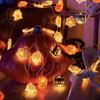 10/20Lights Ghost Lamp String 1.5/3meters Halloween Party Props  Outdoor
