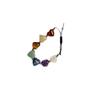 Blue Lapis Lazuli Chakra Beaded Bracelet With Heart Shape For Yoga And Meditation Enthusiasts
