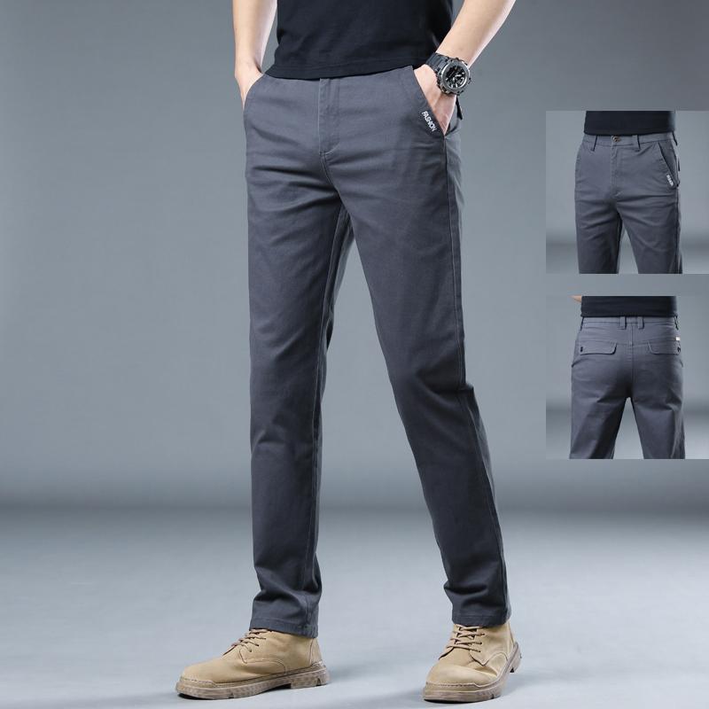 Casual Men's Cotton  Work Wear Pants Male Y2k Clothing Jogger Cargo Trousers Business Pants