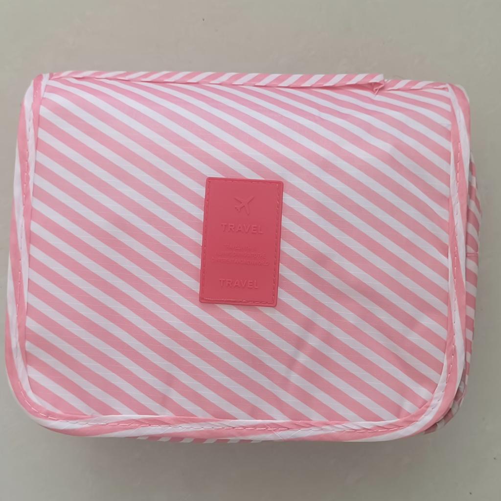 Cosmetic Bag Women Travel Pouch Waterproof Toiletries Beauty Organizer Ladies Bathroom Neceser Makeup Storage Bag With Hook Wash