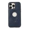 Custodia in Pelle per Apple iPhone16 ProMax - Supporto ad Anello di Ricarica Wireless MagSafe in PU Copertura Due in Uno su iPhone16/15/14/13/12/11/Pro/Plus/Promax