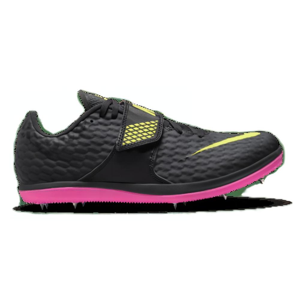New Nike High Jump Elite 'Anthracite Light Lemon Twist Pink' 806561-003