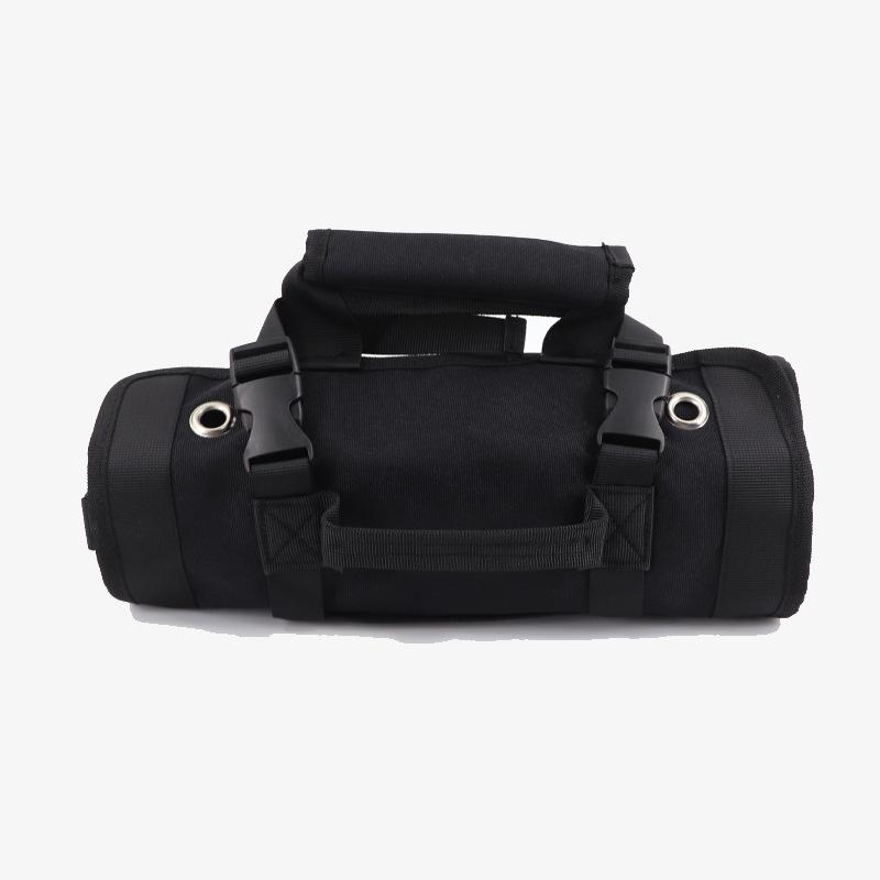 Garden-Style Electrician & Carpenter Roll-Up Tool Bag: Multifunctional Hanging Storage Pouch