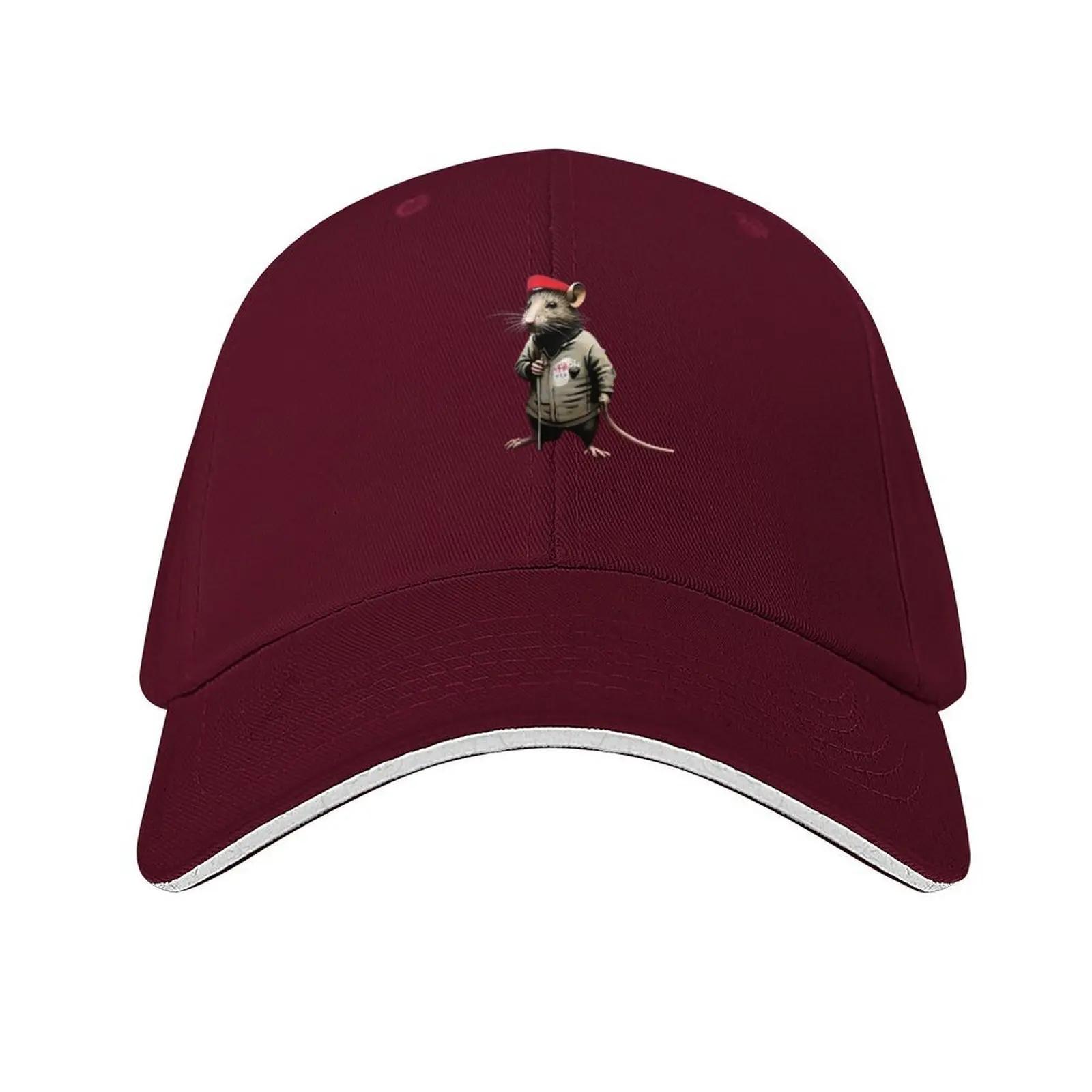 Banksy Art Rat Baseball Cap hiking hat Luxury Hat Sports Cap black Women Unisex s